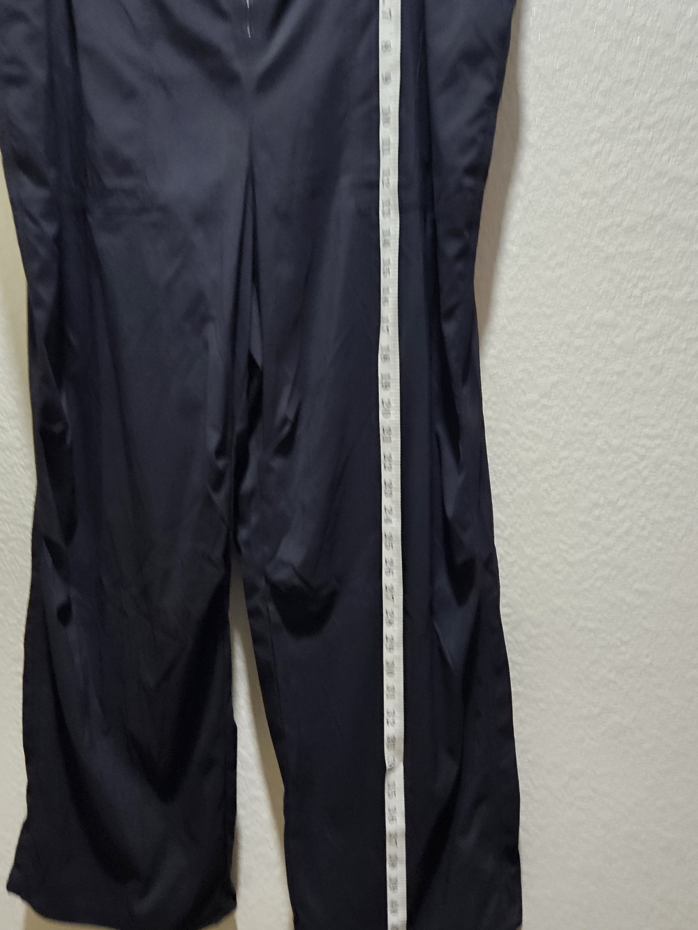 Athleta Black Athletic Jumpsuit Wide Leg Sleeveless Fron Zip - Picture 7 of 8